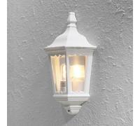Luminosa Lighting Luminosa Firenze Outdoor Classic Lantern Flush Light Matt White, Ip43