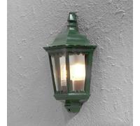 Luminosa Lighting Luminosa Firenze Outdoor Classic Lantern Flush Wall Light Green, Ip43