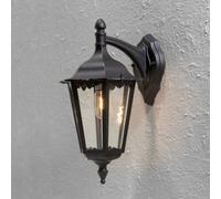 Luminosa Lighting Luminosa Firenze Outdoor Classic Large Lantern Down Light Matt Black, Ip43