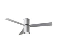 Luminosa Lighting Luminosa Formentera 1 Light Ceiling Fan Grey, E27