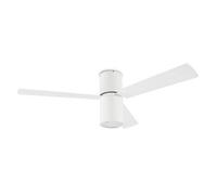 Netlighting Formentera 1 Light Ceiling Fan White, E27