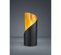 Luminosa Lighting Luminosa Frank Modern Cylindrical Table Lamp Black Matt - Uk Stock