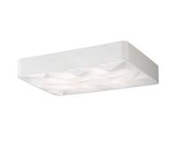 Luminosa Lighting Luminosa Fusion Flush Rectangular 60W Led 3000-6500K Tuneable, 4500Lm, Remote Control White