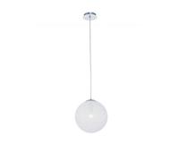Luminosa Lighting Luminosa Fusion Globe Ceiling Pendant 30Cm Round 1 X E27, Chrome
