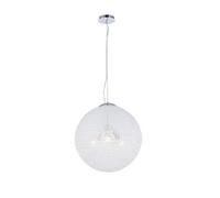 Luminosa Lighting Luminosa Fusion Globe Ceiling Pendant 50Cm Round 3 X E27, Chrome