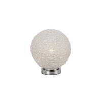 Luminosa Lighting Luminosa Fusion Table Lamp 20Cm Round 1 X E27, Chrome