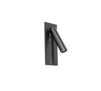 Luminosa Lighting Luminosa Gabo Usb C Reading Wall Light Matt Black 2700K