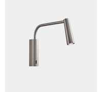 Luminosa Lighting Luminosa Gamma Extend Led Reading Light Adjustable Arm Satin Nickel Ip20 2.1W 2700K