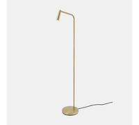 LEDS-C4 LED floor lamp Gamma, gold matt, 2,700 K, steel