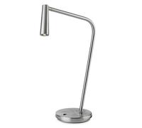 Luminosa Lighting Luminosa Gamma Led Table Lamp Satin Nickel 175Lm 2700K