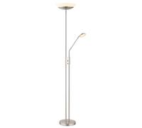Luminosa Lighting Luminosa Ganina Mother & Child Lamp Nickel Matt Opal Glass Shade Led Dimmable 3000K Touch Dimmer
