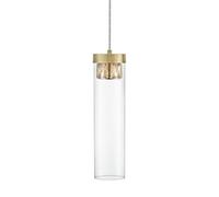 Luminosa Lighting Luminosa Gem Slim Pendant Ceiling Light, Antique Bronze, 1X G9