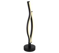 Luminosa Lighting Luminosa Geronimo Integrated Led Table Lamp Matt Black 2X Led 3000K