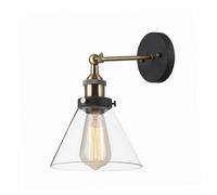 Luminosa Lighting Luminosa Getan Industrial, Retro 1 Light Dome Wall Lamp, E27