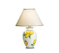 Luminosa Lighting Luminosa Giardino Lifestyle Fabric Tapered Shade Table Light Polished Gold, 1X E27