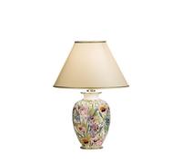 Netlighting Giardino Lifestyle Fabric Tapered Shade Table Light Polished Gold, 1
