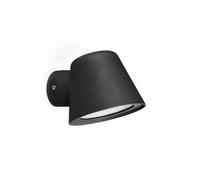 Gina 1 Light Outdoor Wall Light Black IP44 GU10 Netlighting Black One Size