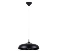 Luminosa Lighting Luminosa Gina 38Cm Dome Pendant Ceiling Light Black