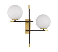 Luminosa Lighting Luminosa Git Globe Wall Lights Opal, Gold, Matt Black Led G9 2X5W