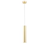 Luminosa Lighting Luminosa Gomera Slim Pendant Ceiling Light Brass Steel