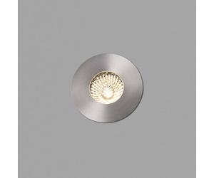 Luminosa Lighting Luminosa Grund Led Medium Outdoor In Ground Recessed Spotlight Matt Nickel Ip67