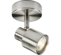 Luminosa Lighting Luminosa Gu10 Single Spotlight - Brushed Chrome 230V Ip20 50W