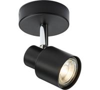 Luminosa Lighting Luminosa Gu10 Single Spotlight - Matt Black 230V Ip20 50W