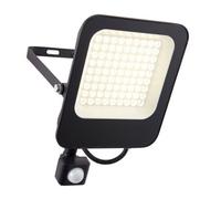 Luminosa Lighting Luminosa Guard Pir Override 50W Ip65 50W Outdoor Flood Light Matt Black Paint