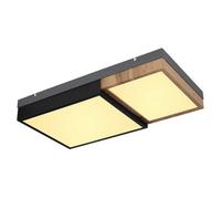 Luminosa Lighting Luminosa Gundi 35Cm Integrated Led Semi Flush Ceiling Light White Matt Led 3000K