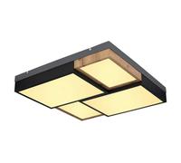 Luminosa Lighting Luminosa Gundi 60Cm Integrated Led Semi Flush Ceiling Light White Matt Led 3000K