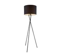 Luminosa Lighting Luminosa Gustav Tripod Floor Lamp Black 1X E27