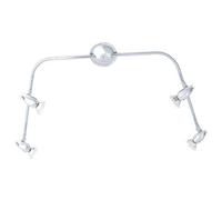 Luminosa Lighting Luminosa Habo Linear Flexi 4 Light Gu10 Polished Chrome