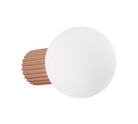 Luminosa Lighting Luminosa Halo Bathroom Wall Lamp Mocha 1X G9Ip44
