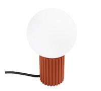 Luminosa Lighting Luminosa Halo Globe Table Lamp Red Ochre 1X G9