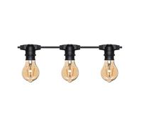 Luminosa Lighting Luminosa Hardy 20 Light Pendant Ceiling Light Black Ip44
