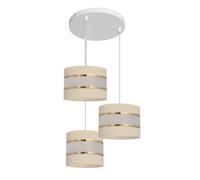 Helen Cluster Pendant Ceiling Light Ecru Gold White 35cm Netlighting Beige One Size
