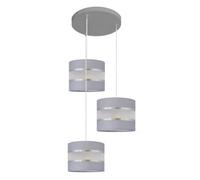 Luminosa Lighting Luminosa Helen Spotlight Clusters Grey, Silver 35Cm