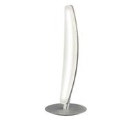 Luminosa Lighting Luminosa Hemisferic Table Lamp 6W Led 3000K, 540Lm, Satin Aluminium, Frosted Acrylic