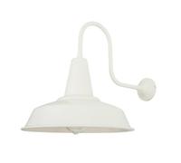 Luminosa Lighting Luminosa Hex Factory Industrial Wall Light, White