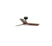 DC Ceiling Fan Heywood S Black with LED & Remote