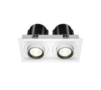 Luminosa Lighting Luminosa Hidden Twin Recessed Downlight White 3000K 1450Lm