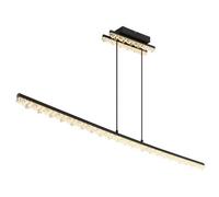 Luminosa Lighting Luminosa Hilton Bar Pendant Ceiling Light Matt Black Led 3000K
