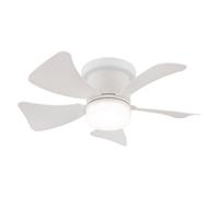 Ceiling Fan Hines White with LED & Remote