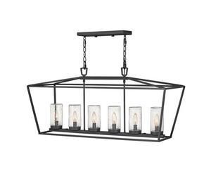 Luminosa Lighting Luminosa Hinkley Alford Place Outdoor Pendant Ceiling Light Museum Black, Ip44