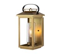 Quintiesse Coastal Atwater Medium Outdoor Lantern Wall Light - Brass