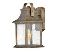 Luminosa Lighting Luminosa Hinkley Grant Outdoor Wall Lantern Burnished Bronze, Ip44