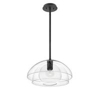 Luminosa Lighting Luminosa Hinkley Lotus Dome Pendant Ceiling Light Black