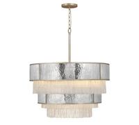 Luminosa Lighting Luminosa Hinkley Reverie Cylindrical Pendant Ceiling Light Champagne Gold