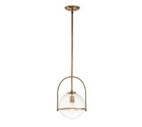 Luminosa Lighting Luminosa Hinkley Somerset Globe Pendant Ceiling Light Heritage Brass
