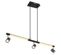 Luminosa Lighting Luminosa Hl Bar Pendant Ceiling Light Matt Black Led 3000K